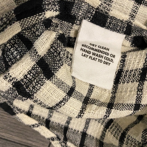 Apiece Apart Los Altos Checked Cotton Top Size XS - Picture 8 of 8